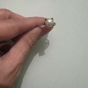 Tous pearl ring